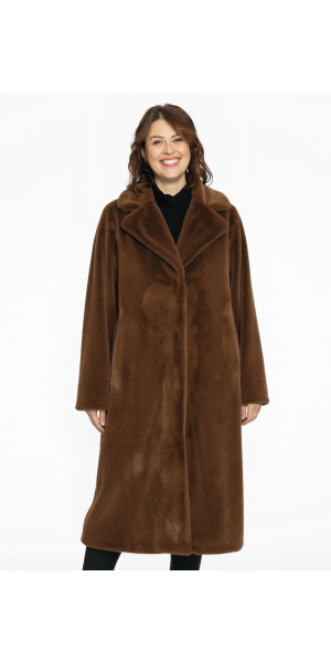 Yoek | Blazer coat faux fur