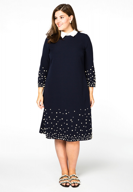Dress PEARLS plus-size womens clothing