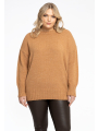 Pullover Cocoon - mid brown