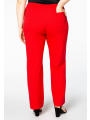 Trousers VENICE - black red 
