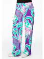 Trousers SWIRL - purple 