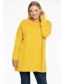 Pull square cashmere - yellow blue