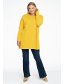 Pull square cashmere - yellow blue