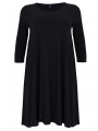 Dress Swing kneelength - black 