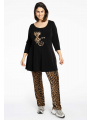 Tunic cats DOLCE - black 