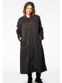 Raincoat basic long - black 
