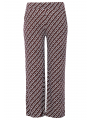 Trousers Wide CATENA - black brown