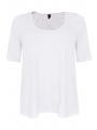 T-shirt A-line basic - white 